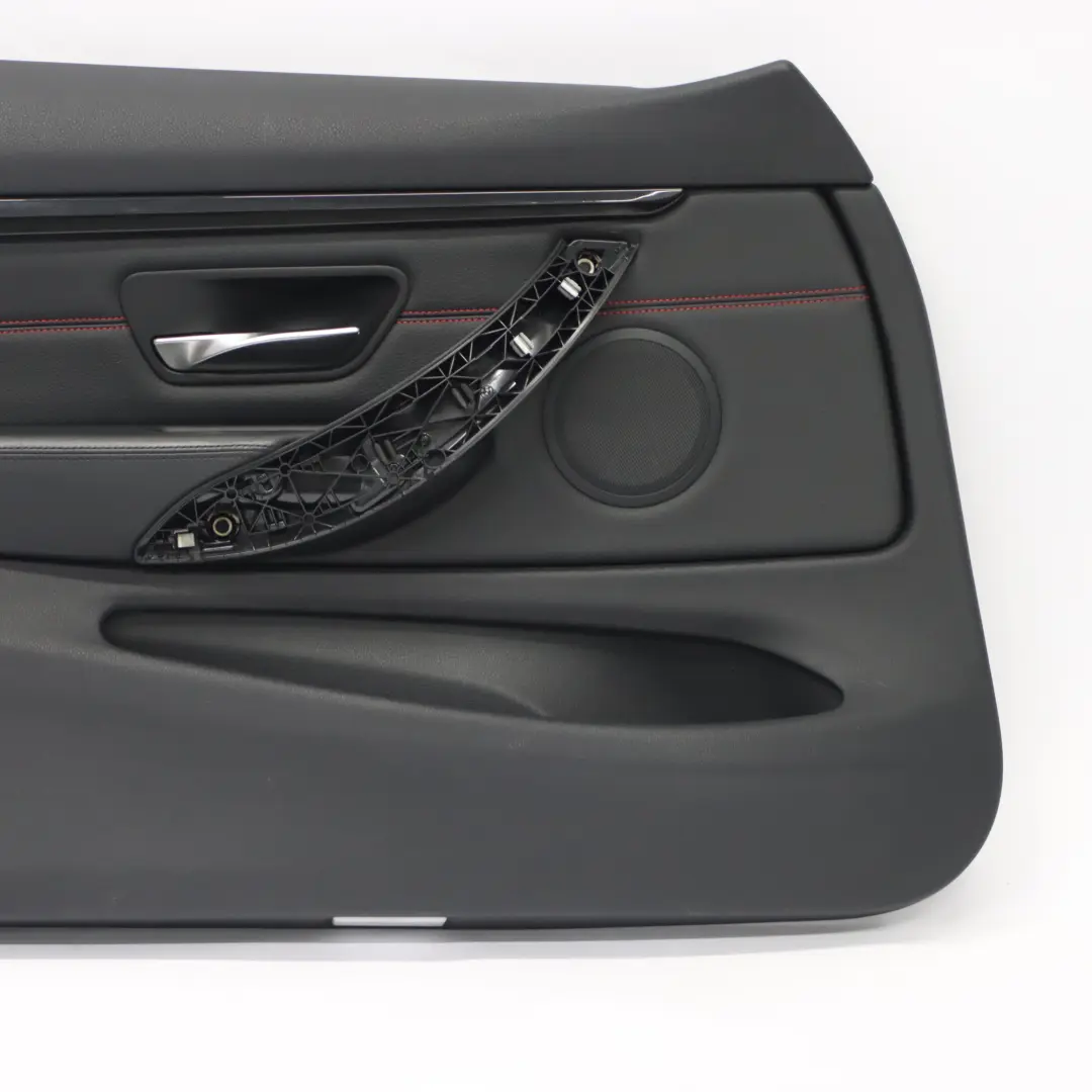 BMW F32 F33 Door Card Front Left N/S Trim Lining Panel Leather Dakota Black