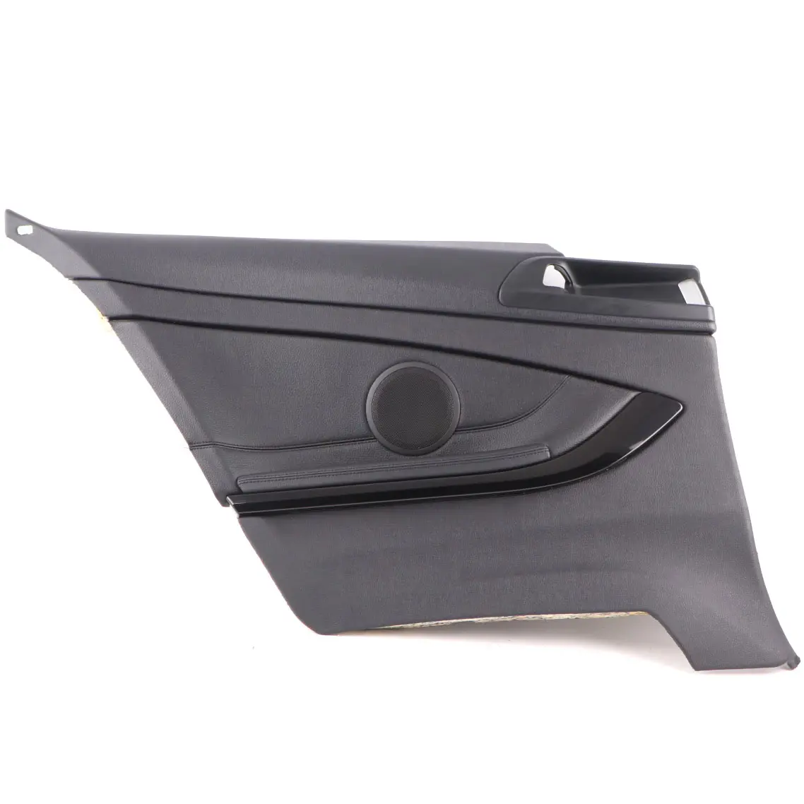 BMW F32 Lateral Trim Panel Rear Left N/S Side Lining Cover Leather Dakota Black