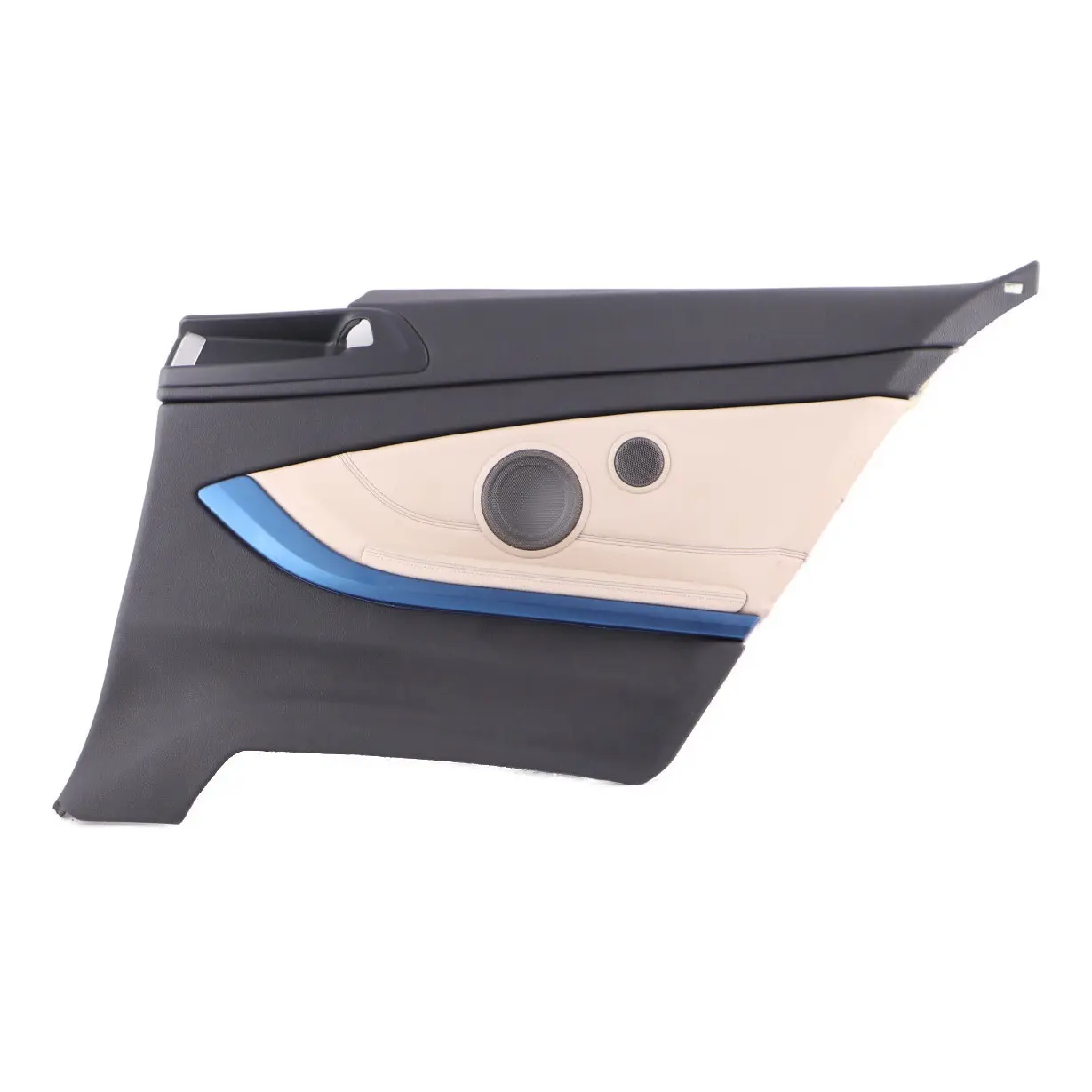 BMW F32 Lateral Trim Panel Rear Right O/S Side Cover HiFi Leather Dakota Oyster