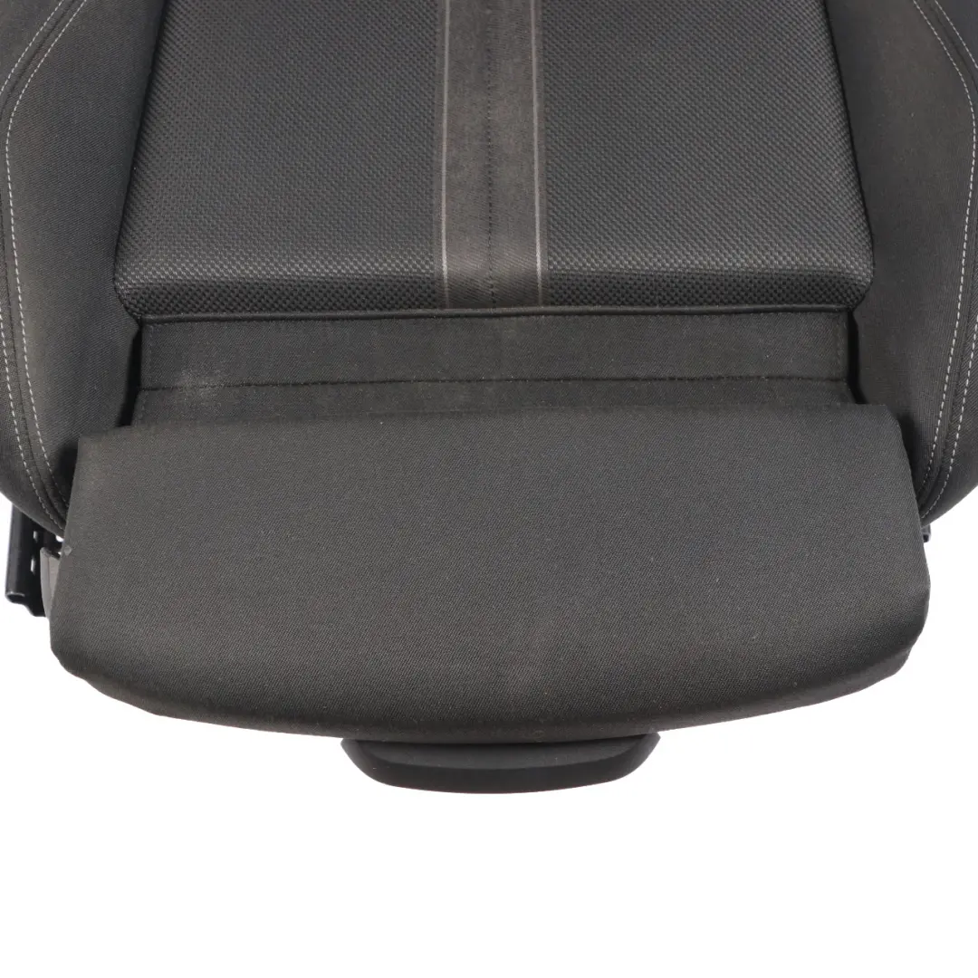 BMW F21 LCI Front Seat Sport Right O/S Interior Cloth Fabric Anthrazit Grey