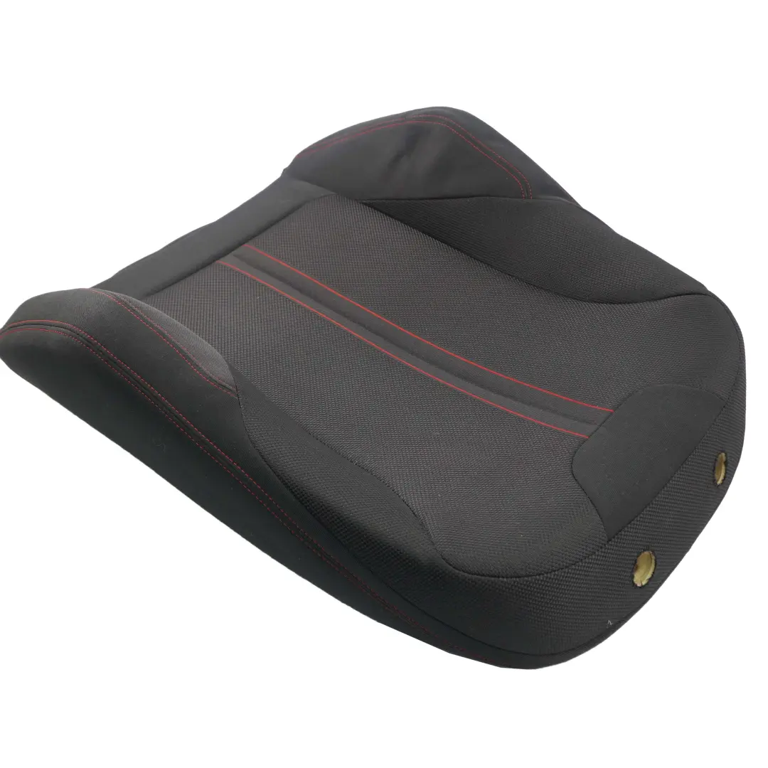 BMW F20 F30 LCI Derecho Sport Funda Respaldo Asiento Tela Antracita Rojo