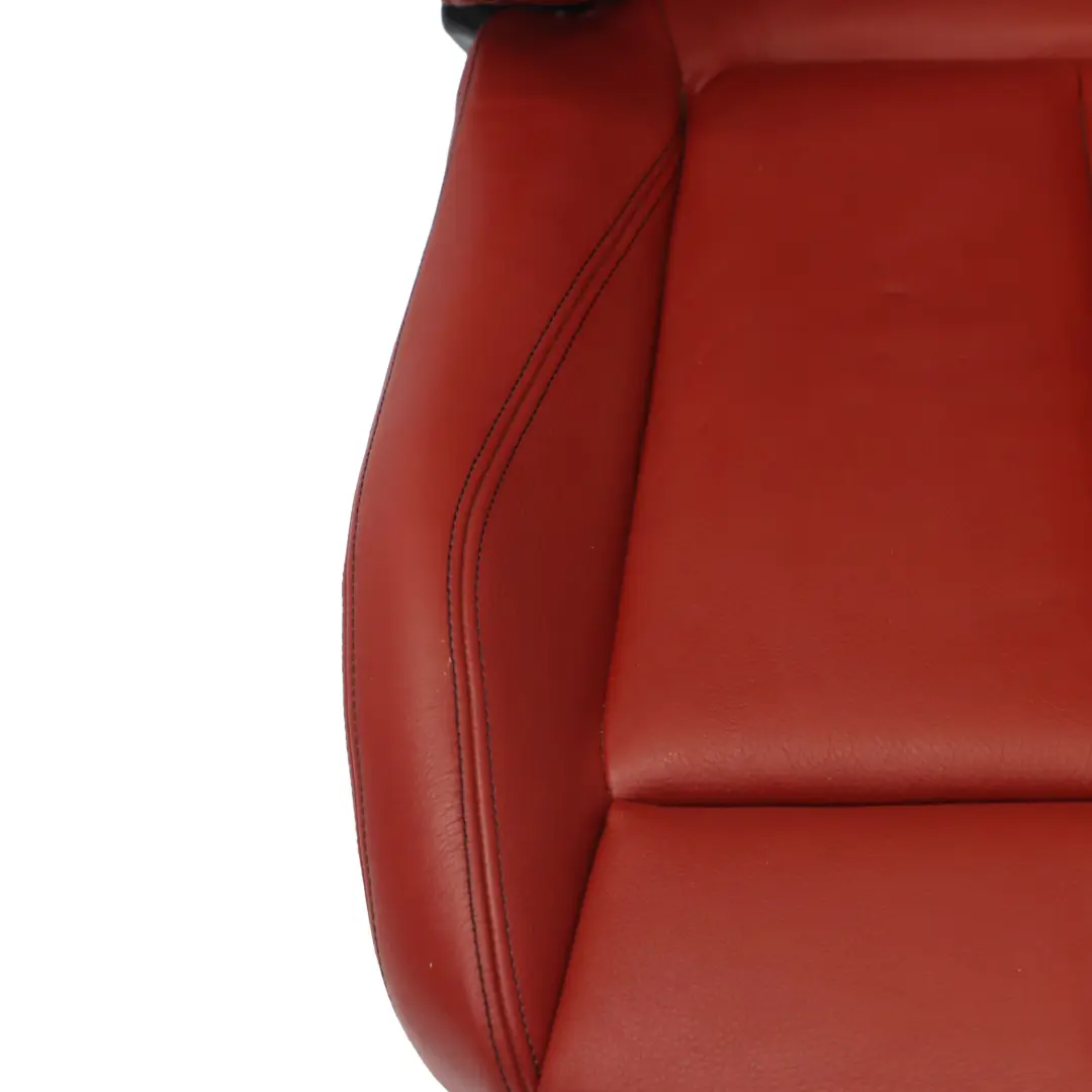 Asiento Delantero BMW F21 Izquierdo Sport Calefaccionado Cuero Korall Rot Negro