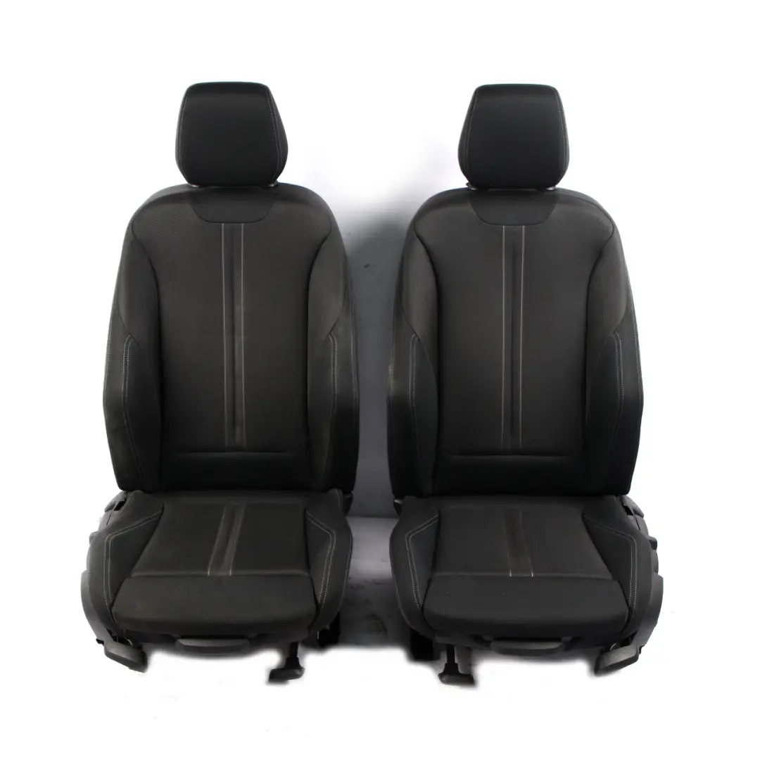 Sport Seats BMW F20 LCI Cloth Interior Front Rear Seat Set Anthrazit Akzent Grau