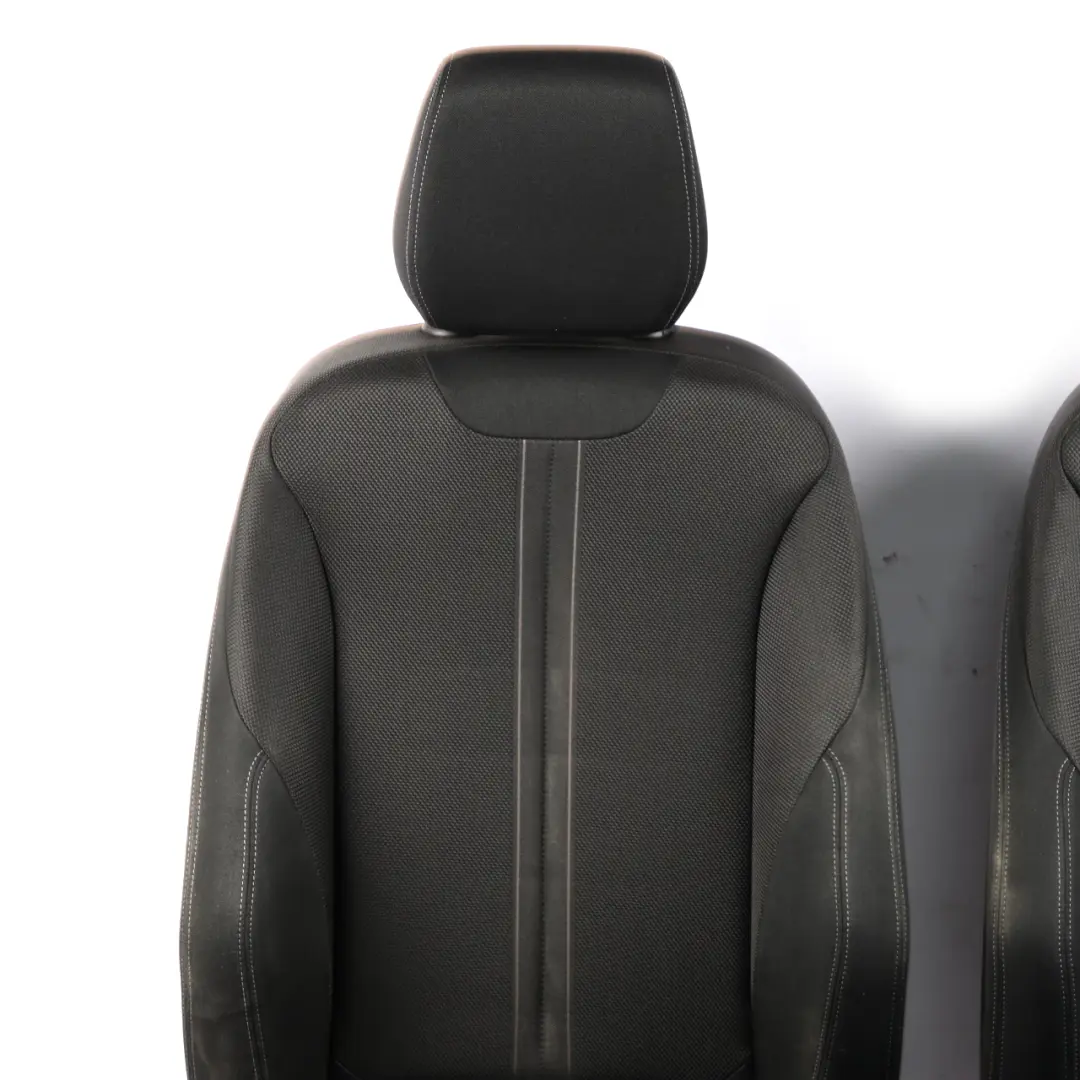 Sport Seats BMW F20 LCI Cloth Interior Front Rear Seat Set Anthrazit Akzent Grau