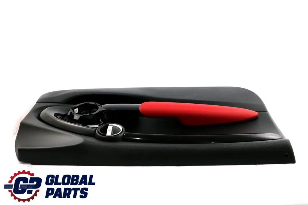 BMW Mini F56 F57 2 Front Left N/S Door Card Trim Panel Carbon Black Red