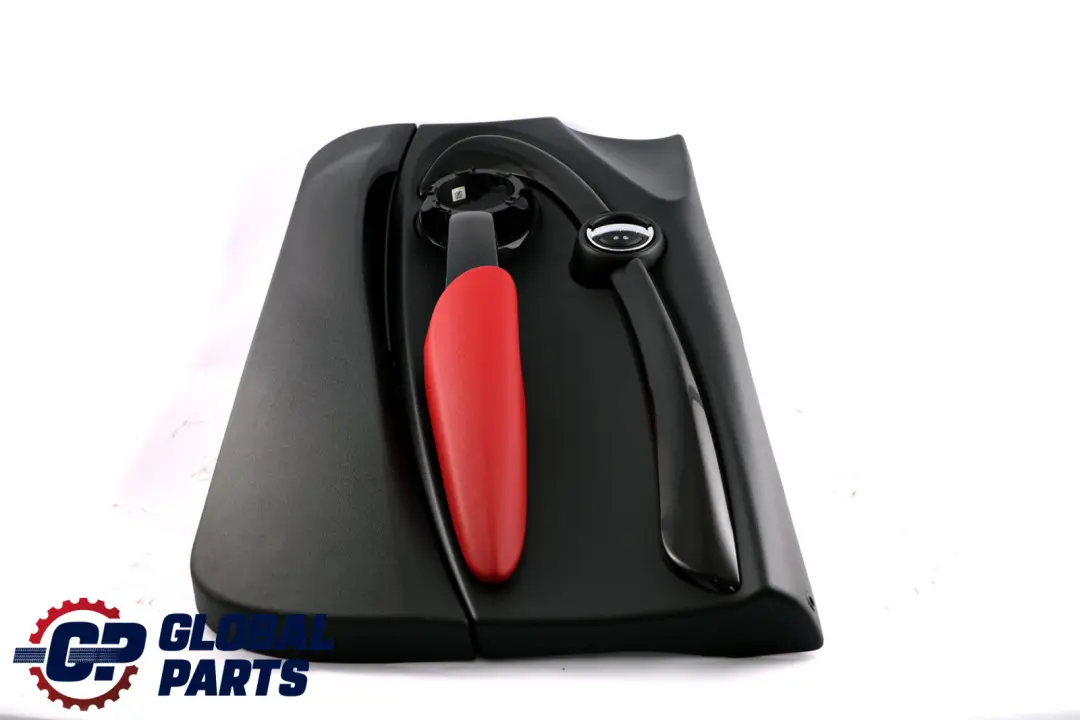 BMW Mini F56 F57 2 Front Right O/S Door Card Trim Panel Carbon Black Red