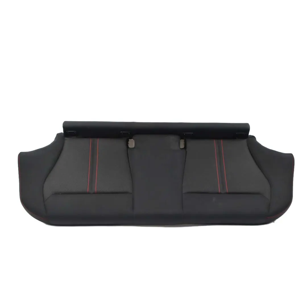 BMW 1 F20 Asiento Trasero Banco Sofá Tela Antracita Rojo 7393710