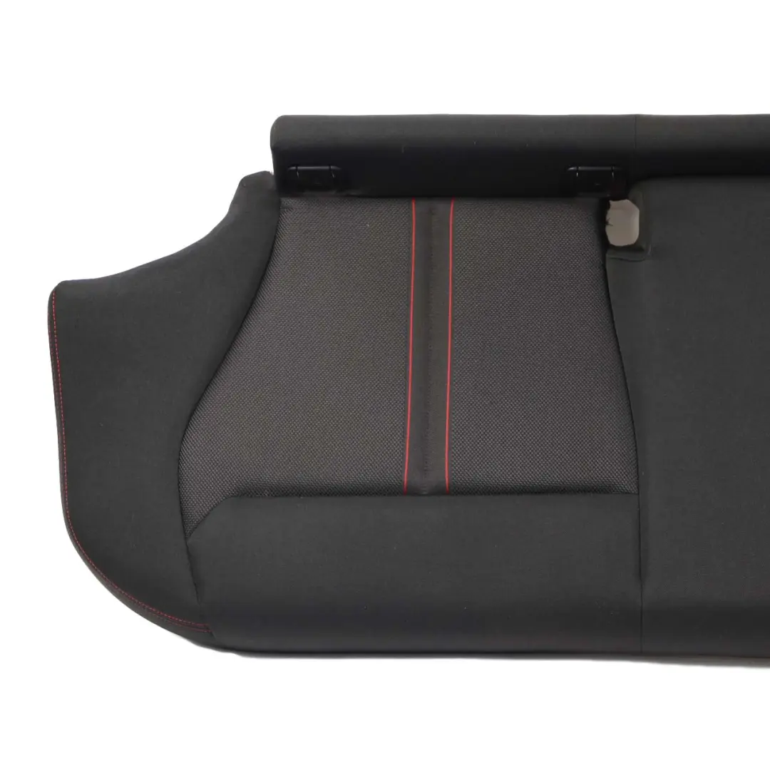 BMW 1 F20 Asiento Trasero Banco Sofá Tela Antracita Rojo 7393710