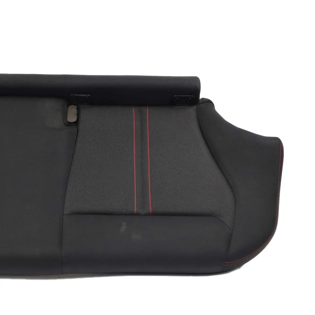 BMW 1 F20 Asiento Trasero Banco Sofá Tela Antracita Rojo 7393710