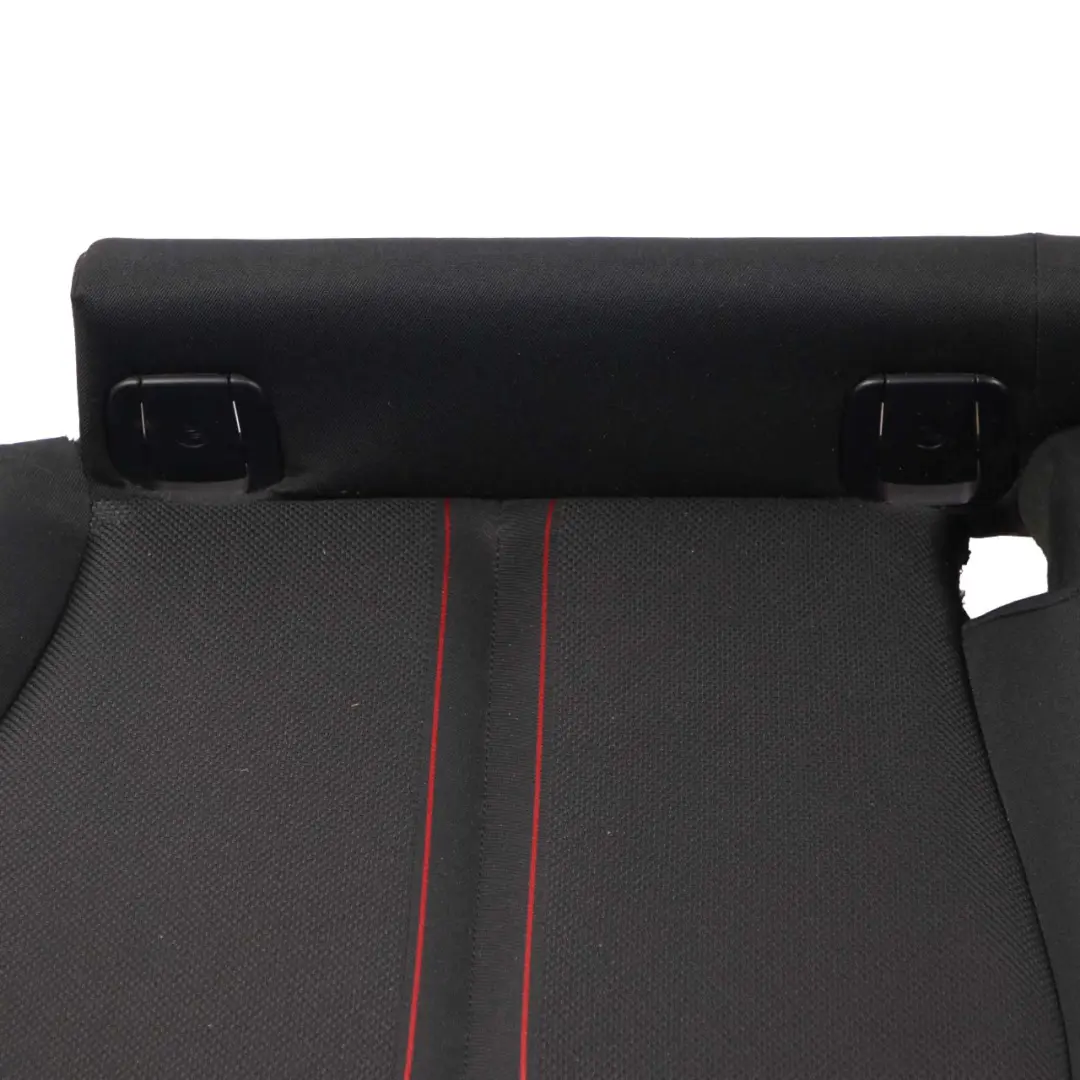 BMW 1 F20 Asiento Trasero Banco Sofá Tela Antracita Rojo 7393710