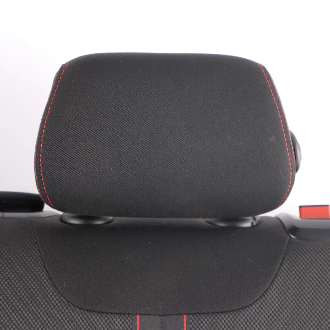 BMW F20 F21 LCI Rear Left Seat N/S Backrest Cover Cloth Fabric Anthracite Red