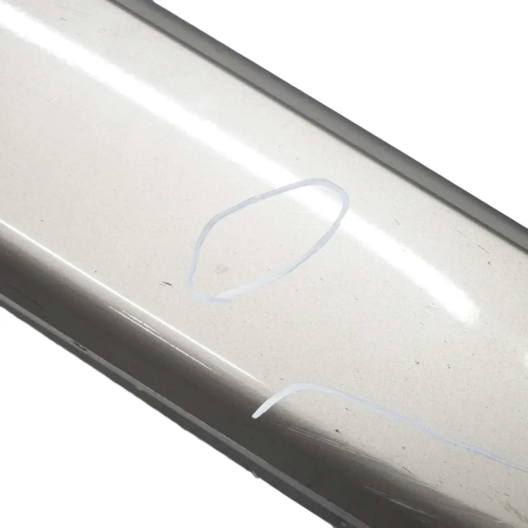 Side Skirt BMW F45 Sill Strip Covering Right O/S Platinum Silver Metallic - C08