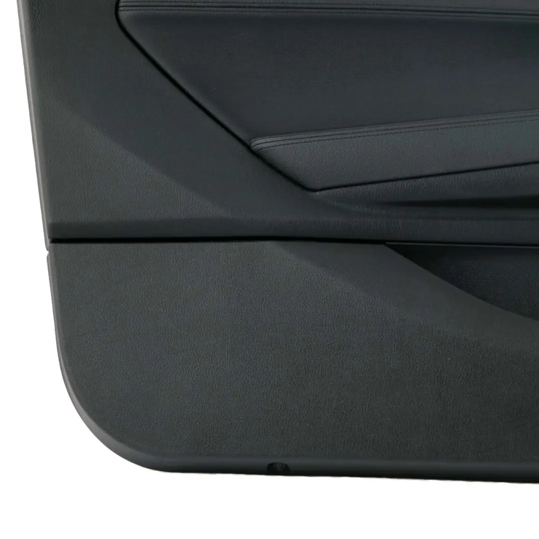 BMW 2 F23 Cabrio Front Left N/S Door Card Lining Panel Black Leather