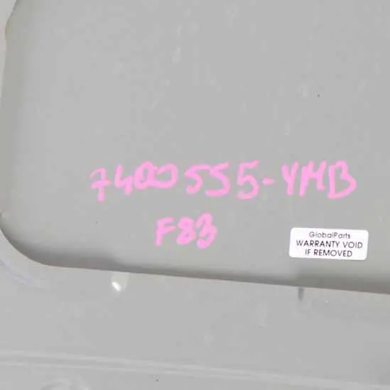 Roof Shell Folding Top Centre F33 F83 M4 Yas Marina Blue - B68 BMW E93 Hardtop - SKU 7400555-YMB - Part number 7400555
