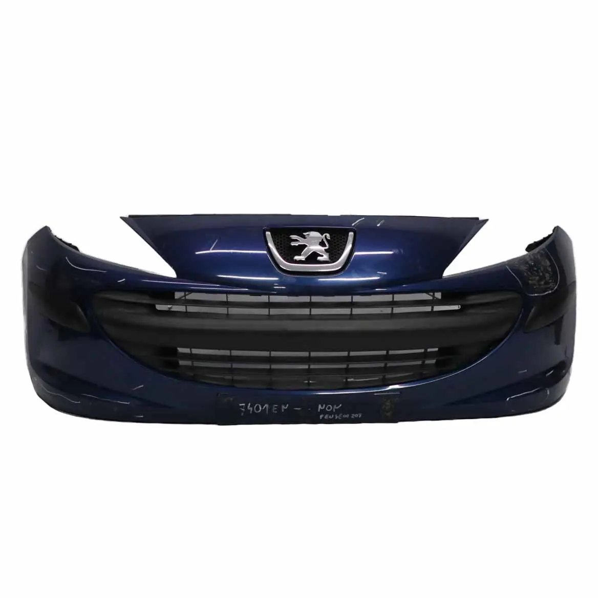 Peugeot 207 Bumper Front Trim Panel Cover Hatchback Montebello Blue - KPL