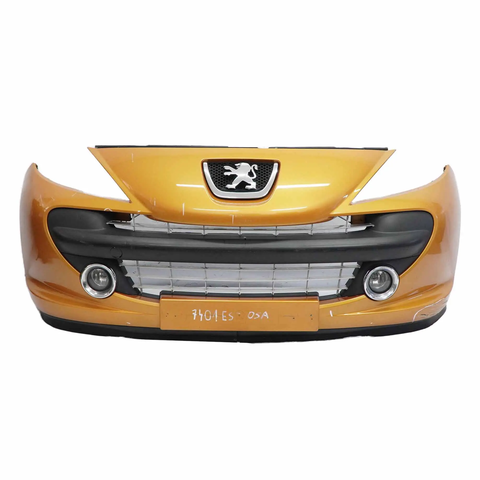 Peugeot 207 Przedni Zderzak Orange Salamanque KHW