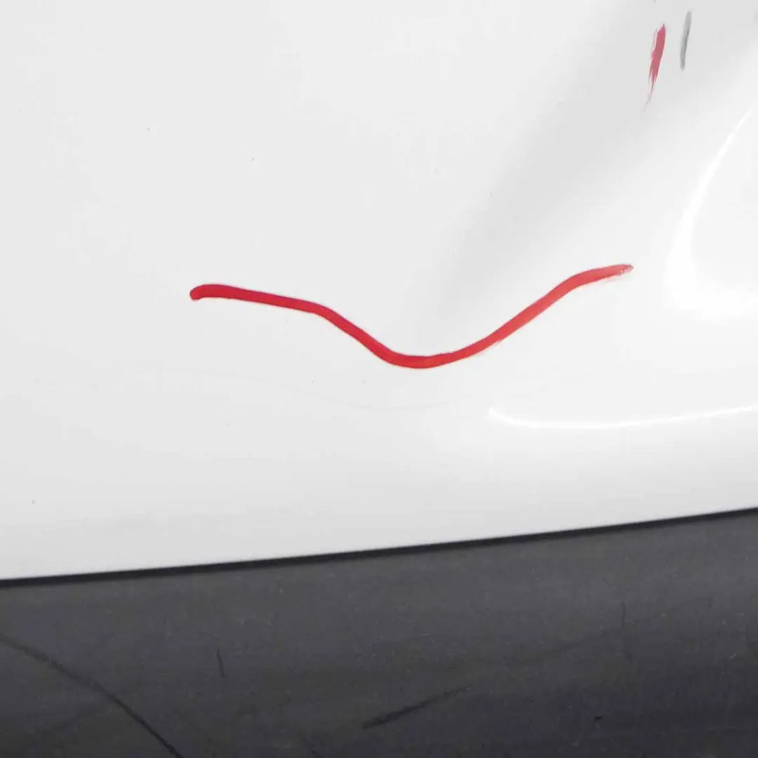 Peugeot Partner Bumper Front Trim Panel Covering Banquise White - EWP