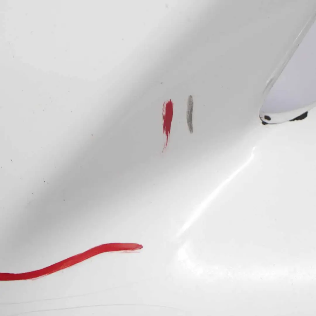 Peugeot Partner Bumper Front Trim Panel Covering Banquise White - EWP