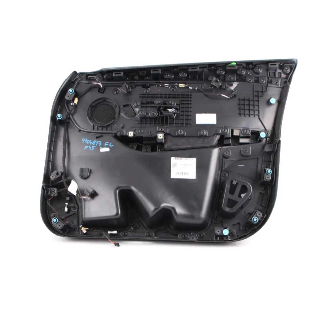 BMW F45 F46 Tarjeta Puerta Delantera Izquierda Panel Forro Tela Antracita