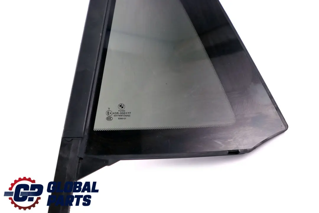 BMW F48 F48N LCI Door Fixed Side Window Glass Black Rear Left AS3 7405605