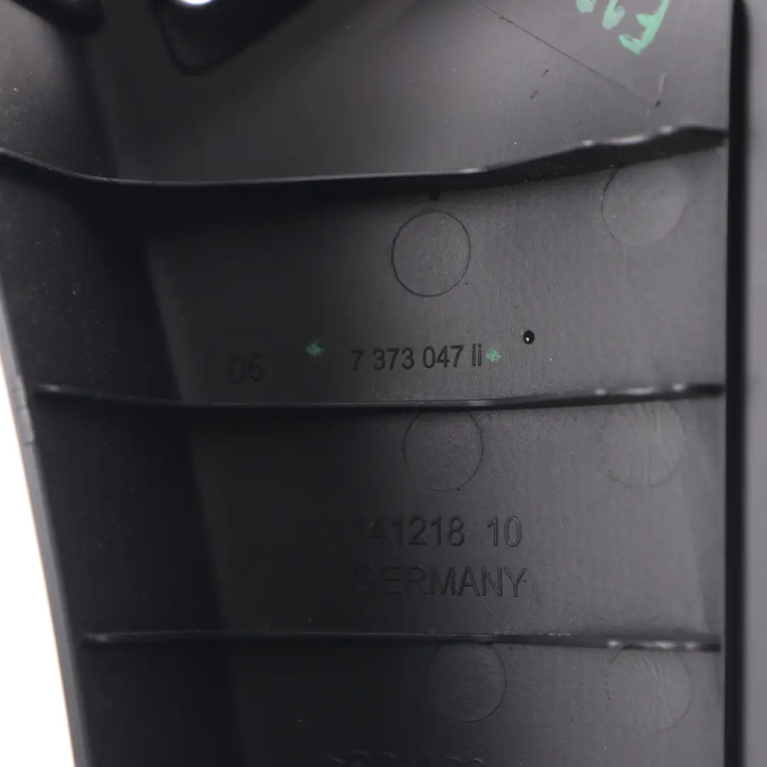 BMW F23 Convertible Column A-Pillar Trim Panel Left N/S Cover Black 7373047