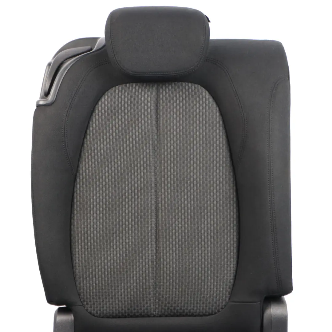 BMW F46 Rear Seat Cover Backrest Right O/S Cloth Fabric Grid Anthracite