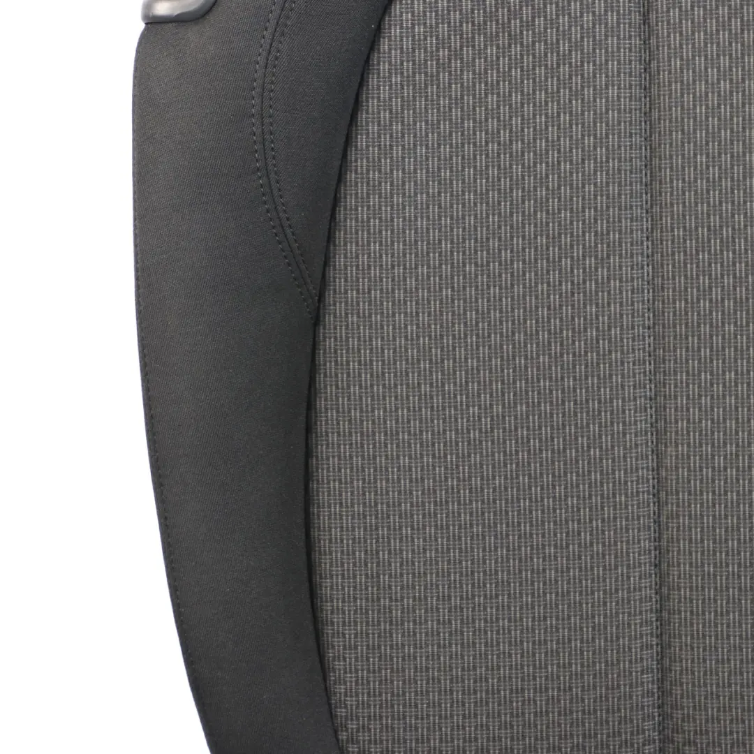 BMW F46 Rear Seat Cover Backrest Right O/S Cloth Fabric Grid Anthracite