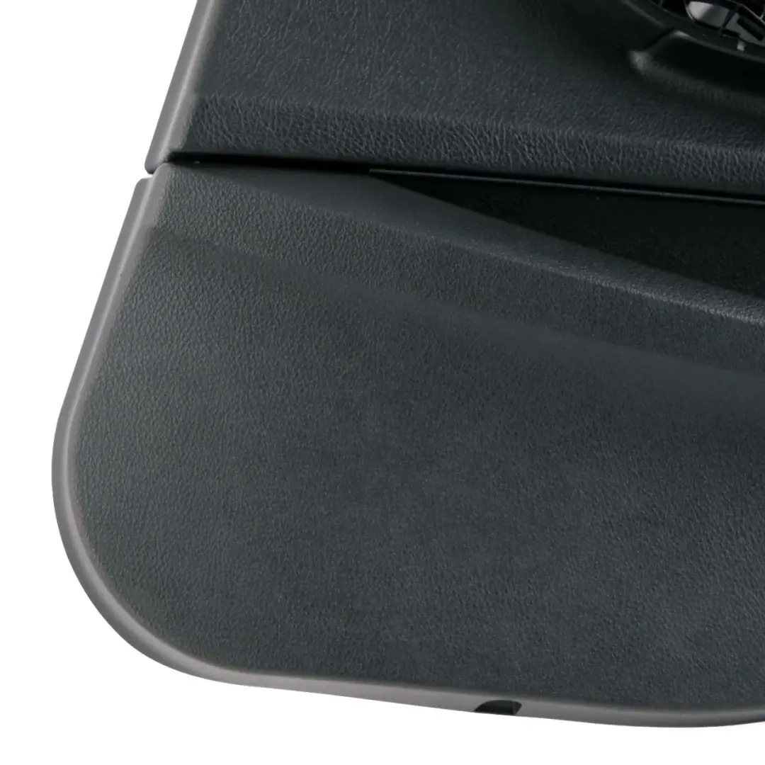 BMW 1 F20 LCI Rear Right O/S Door Lining Card Cloth Fabric Anthracite Red