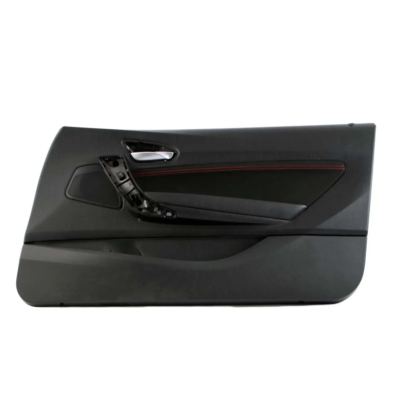 BMW F21 F22 F23 LCI Carte de Porte Avant Droite Tissu Anthracite Rouge