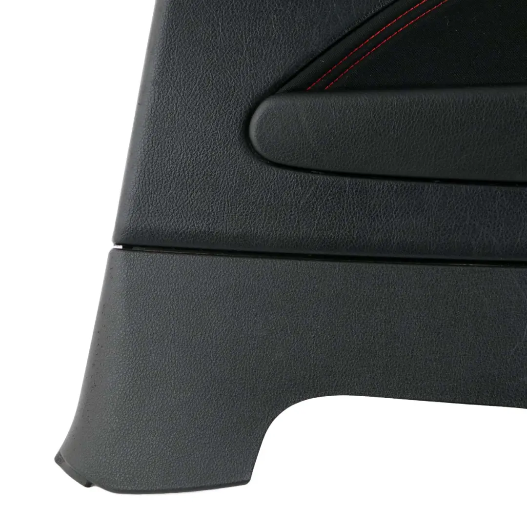 BMW F21 Trasero Derecho Lateral Panel Revestimiento Tela Antracita Rojo