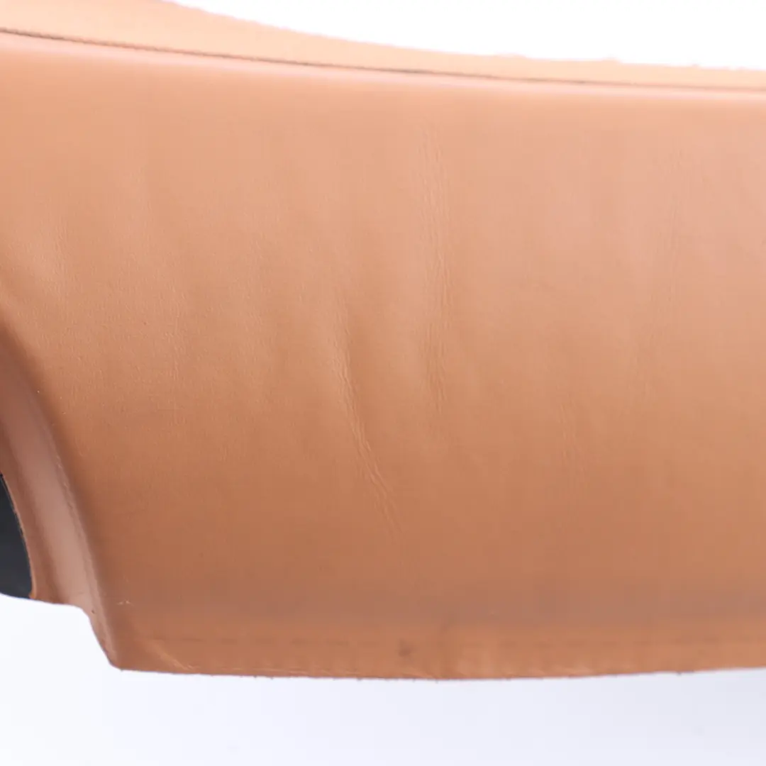 BMW G11 Lateral Panel Rear Seat Right O/S Finisher C Pillar Cover Leather Cognac