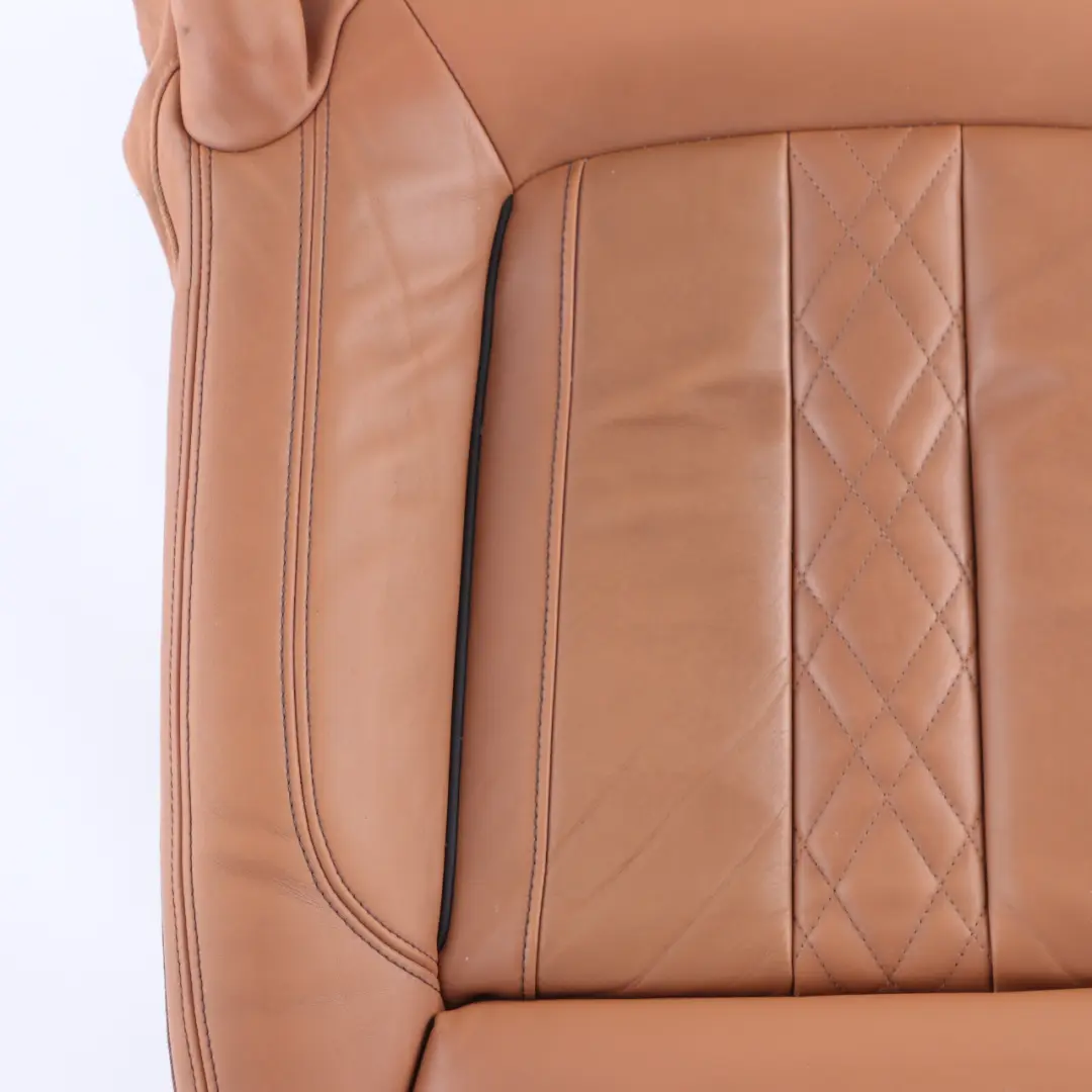 Seat Cover BMW G11 Front Left Right Comfort Seat N/O/S Leather Nappa Cognac