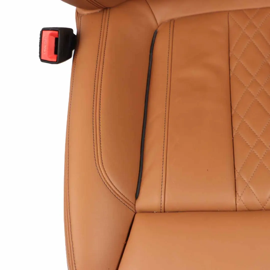 Front Seat BMW G11 Left N/S Sport Comfort Heated Leather Expanded/Cognac Memory