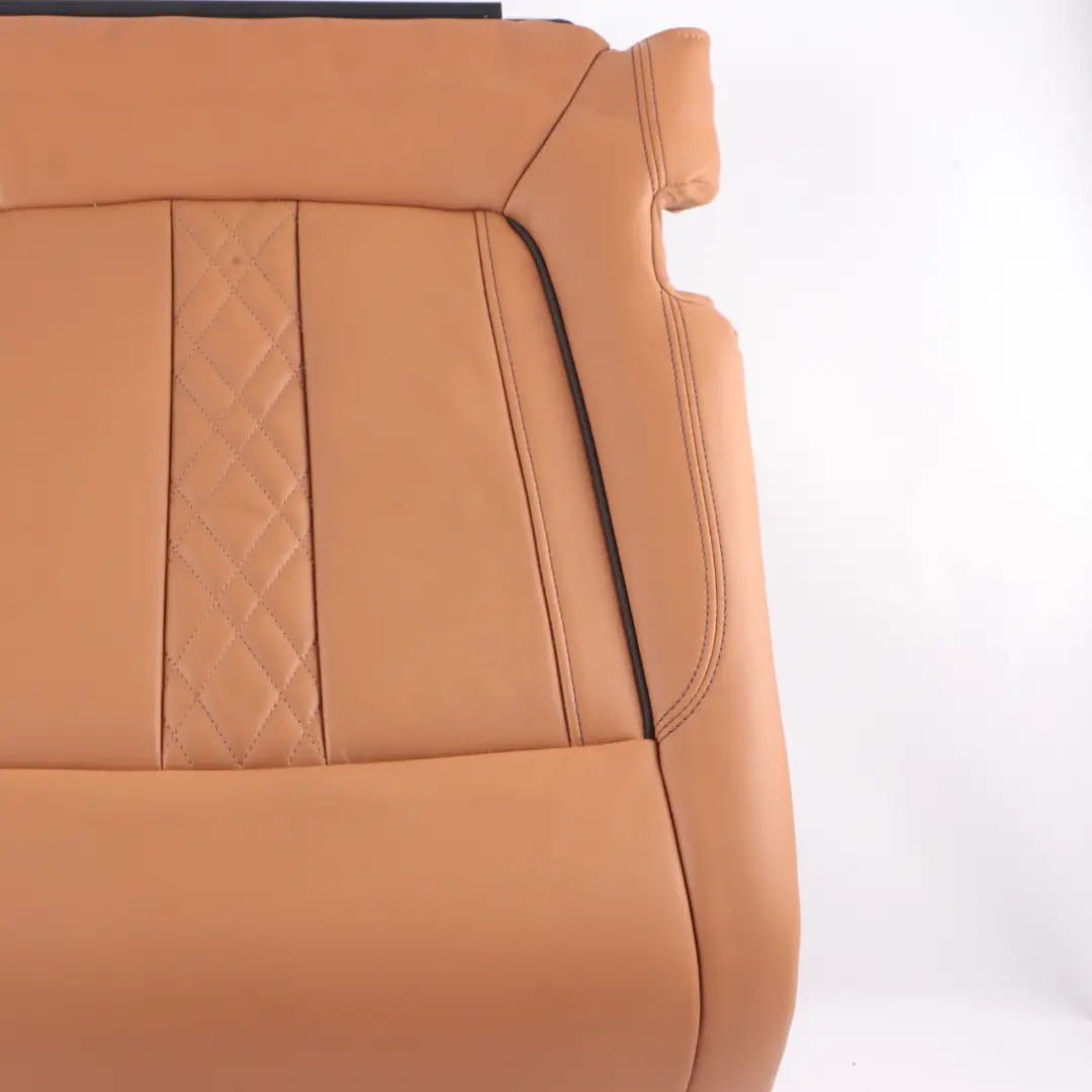 BMW G11 Seat Couch Rear Right O/S Comfort Heated Seat Bench Cover Leather Cognac