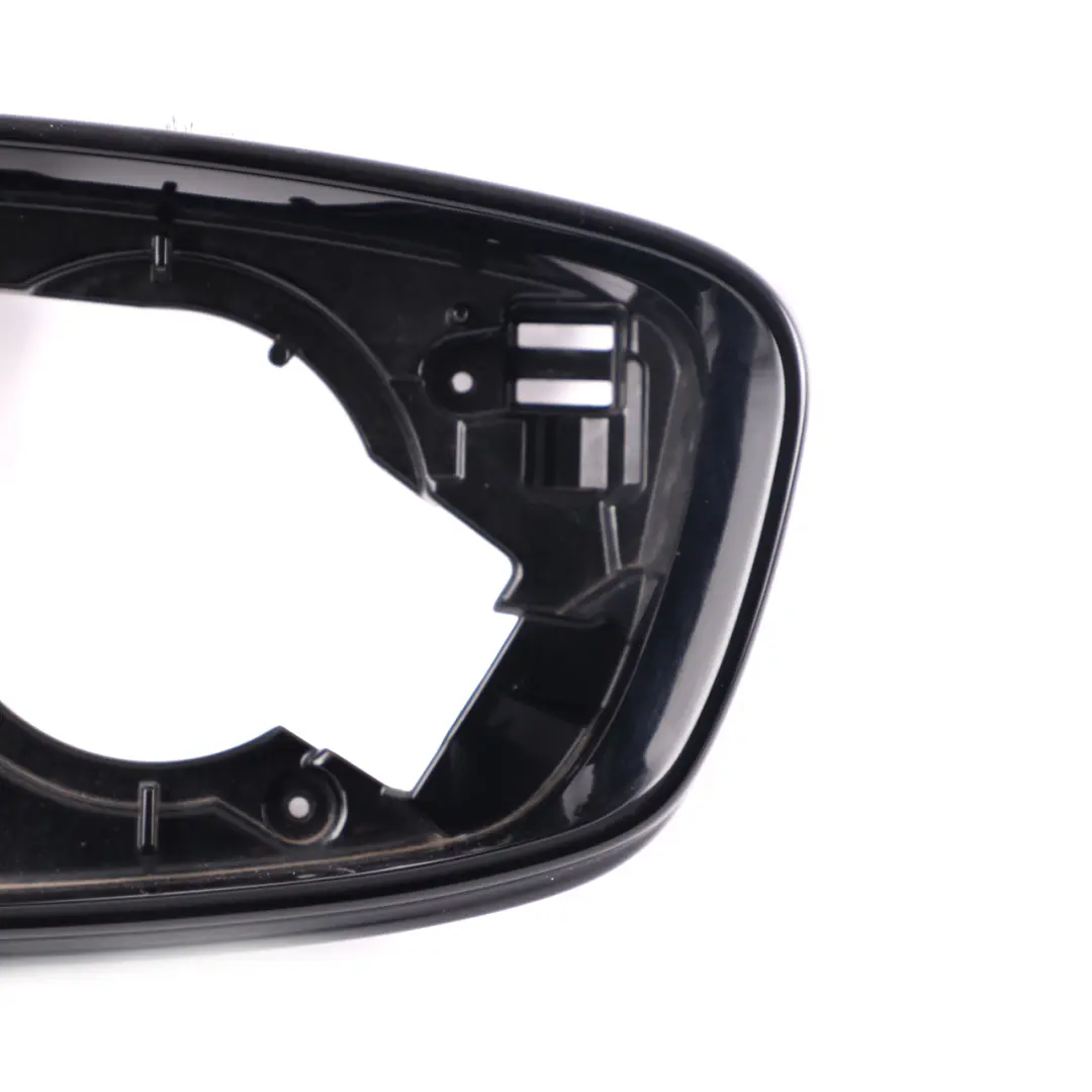 Mirror Ring BMW G30 G31 G11 Wing Cover High Gloss Frame Right O/S Trim 7418816