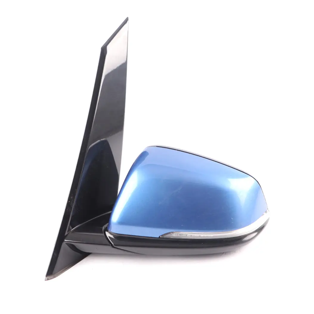 BMW F46 Wing Mirror Door Left N/S Estoril Blue Metallic - B45