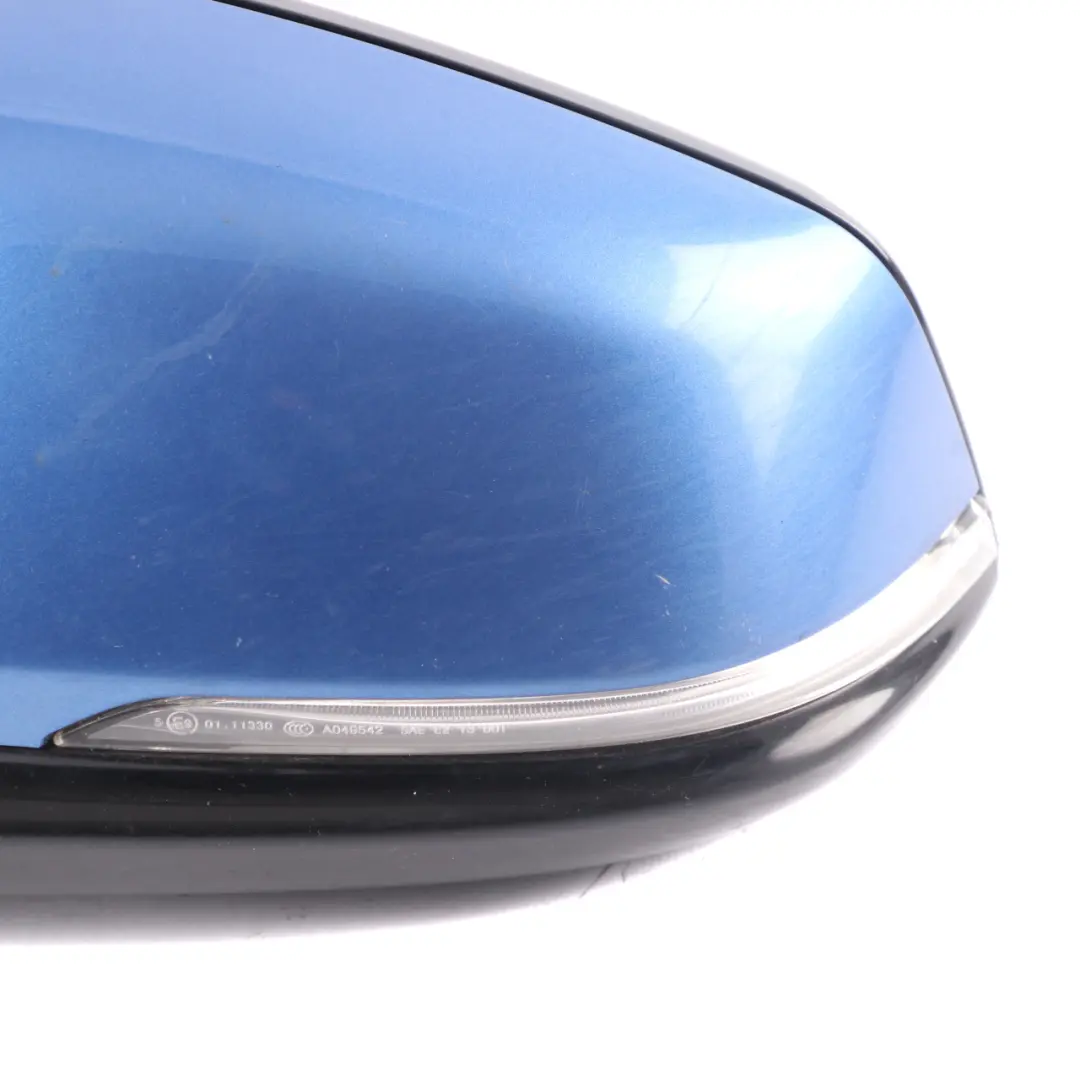 BMW F46 Wing Mirror Door Left N/S Estoril Blue Metallic - B45