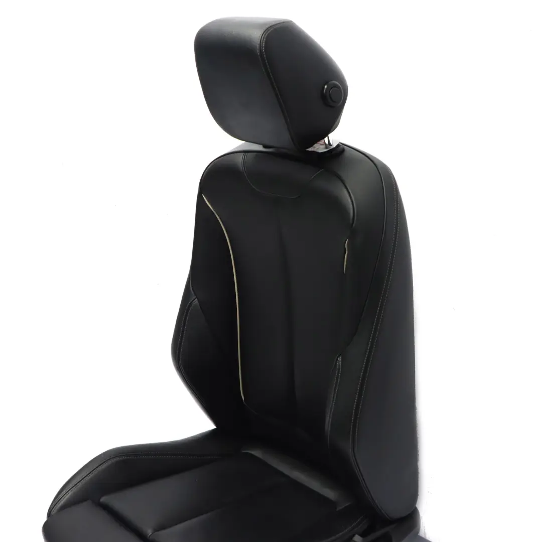 Asiento Delantero BMW F30 LCI Izquierda M Sport Calefaccionad Cuero Negro Oyster