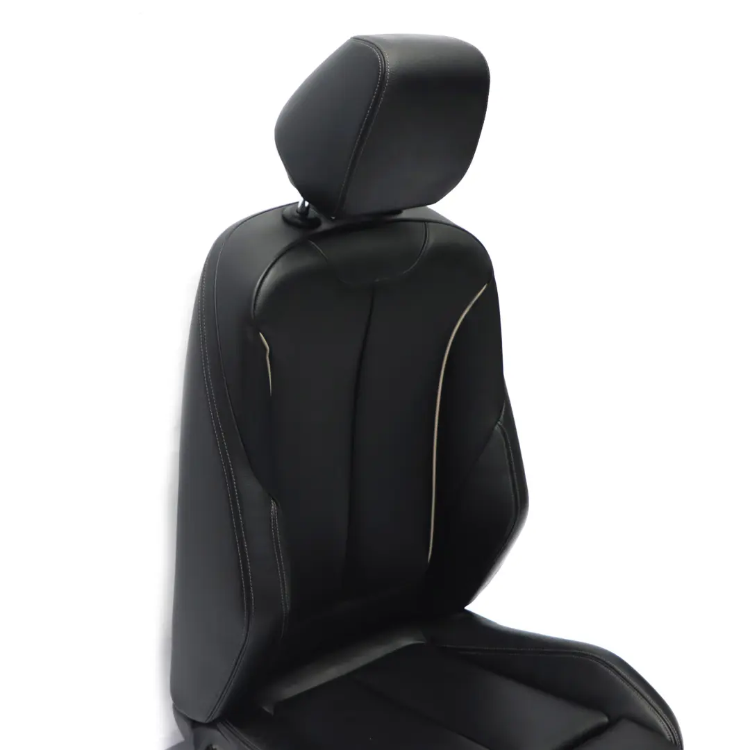 Asiento Delantero BMW F30 LCI Izquierda M Sport Calefaccionad Cuero Negro Oyster