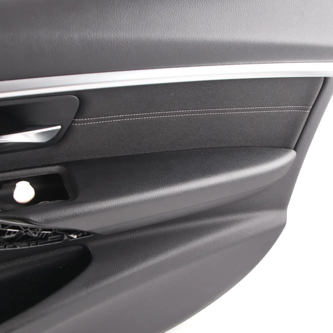 Door Card BMW F30 F31 LCI Front Right O/S Lining Panel Fabric Corner Akzent Grey