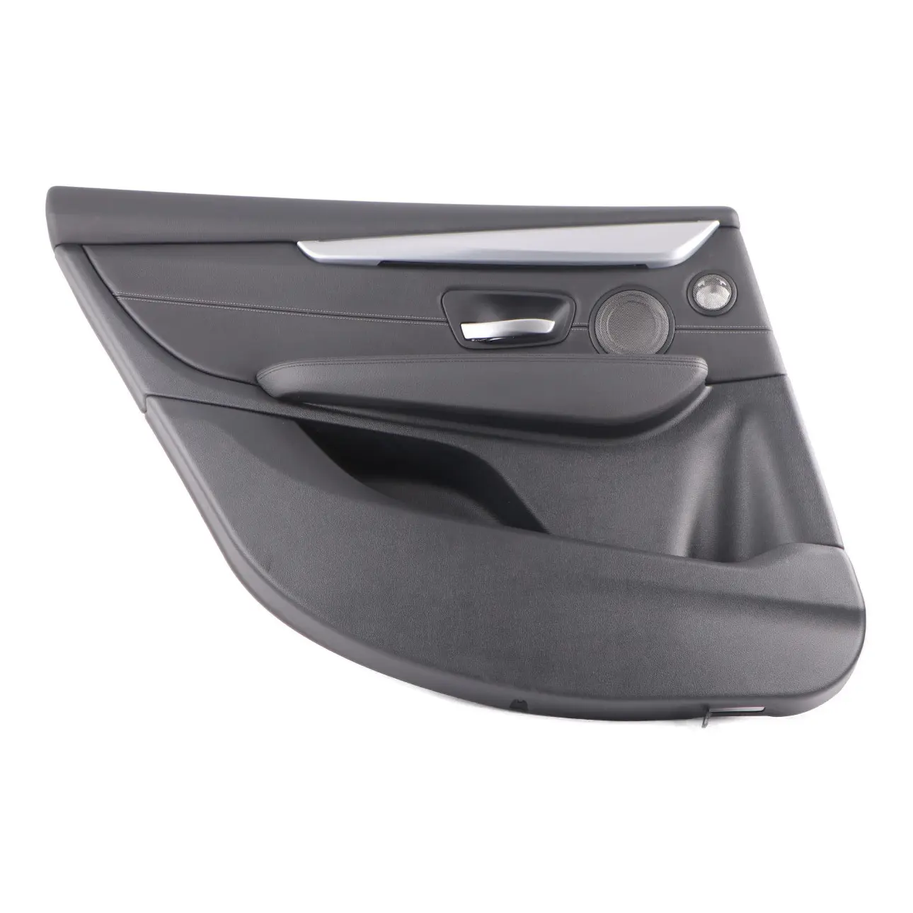 BMW F46 Door Card Rear Left N/S Door Lining Panel HiFi Leather Black Grey