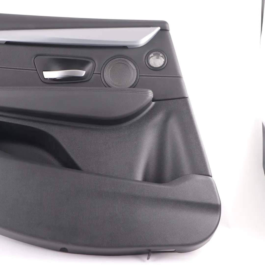 BMW F46 Door Card Rear Left N/S Door Lining Panel HiFi Leather Black Grey