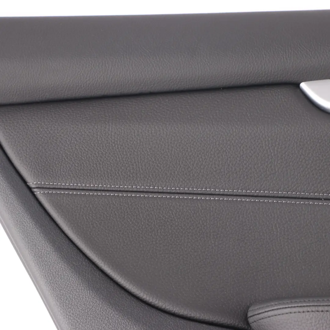 BMW F46 Door Card Rear Left N/S Door Lining Panel HiFi Leather Black Grey