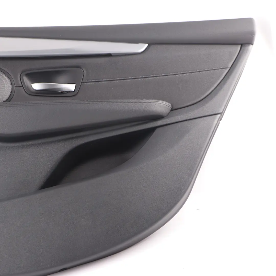 BMW F46 Door Card Rear Right O/S Door Lining Panel HiFi Leather Black Grey