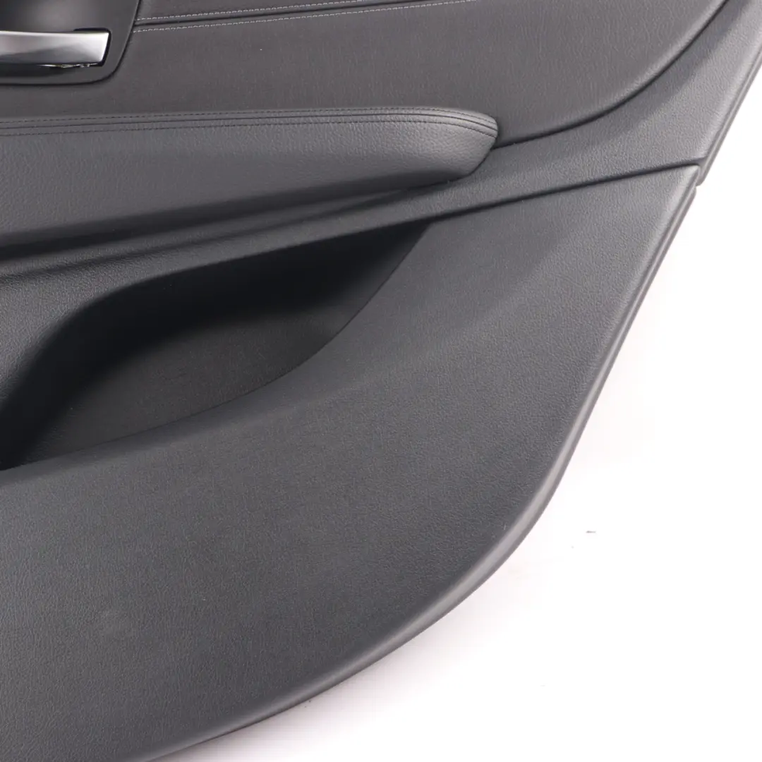 BMW F46 Door Card Rear Right O/S Door Lining Panel HiFi Leather Black Grey