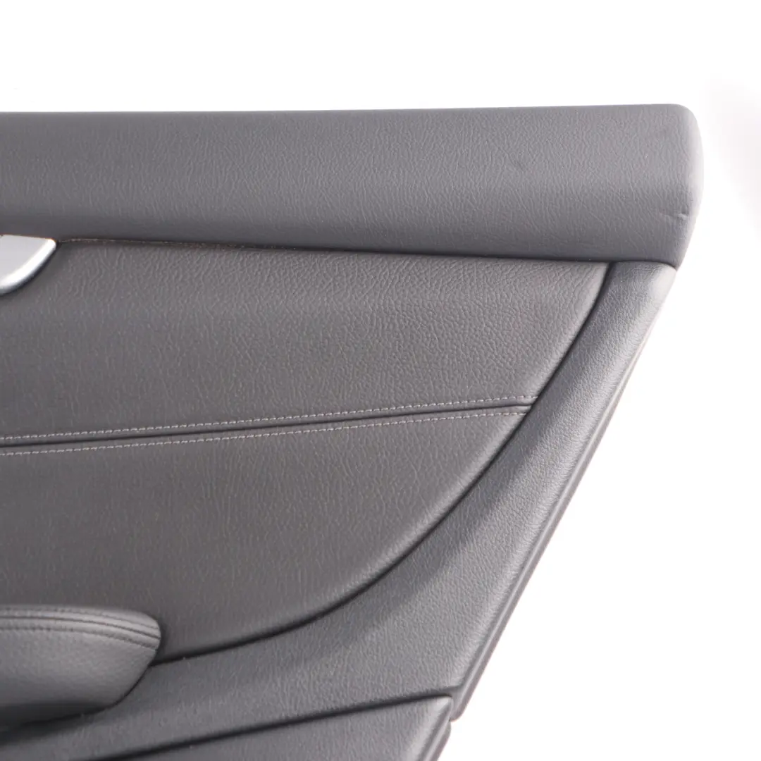 BMW F46 Door Card Rear Right O/S Door Lining Panel HiFi Leather Black Grey