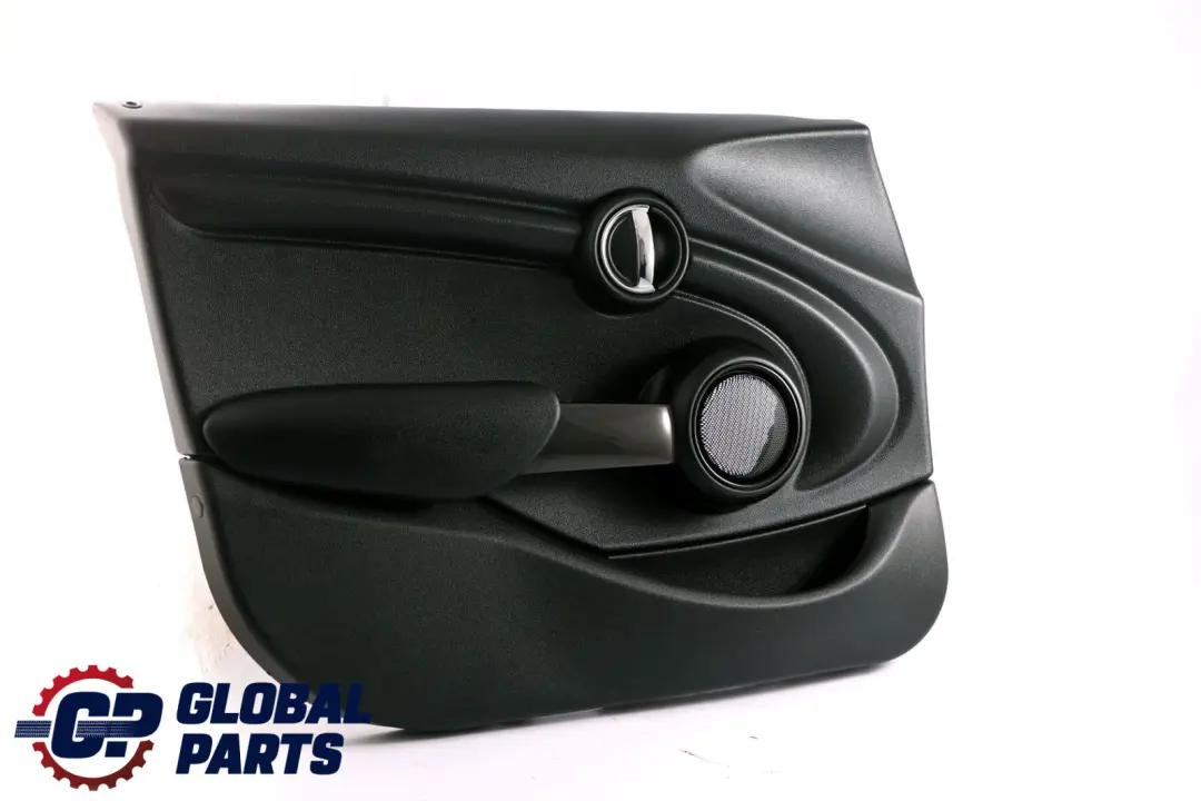 Mini Cooper F55 Front Left N/S Door Card Trim Panel Carbon Black