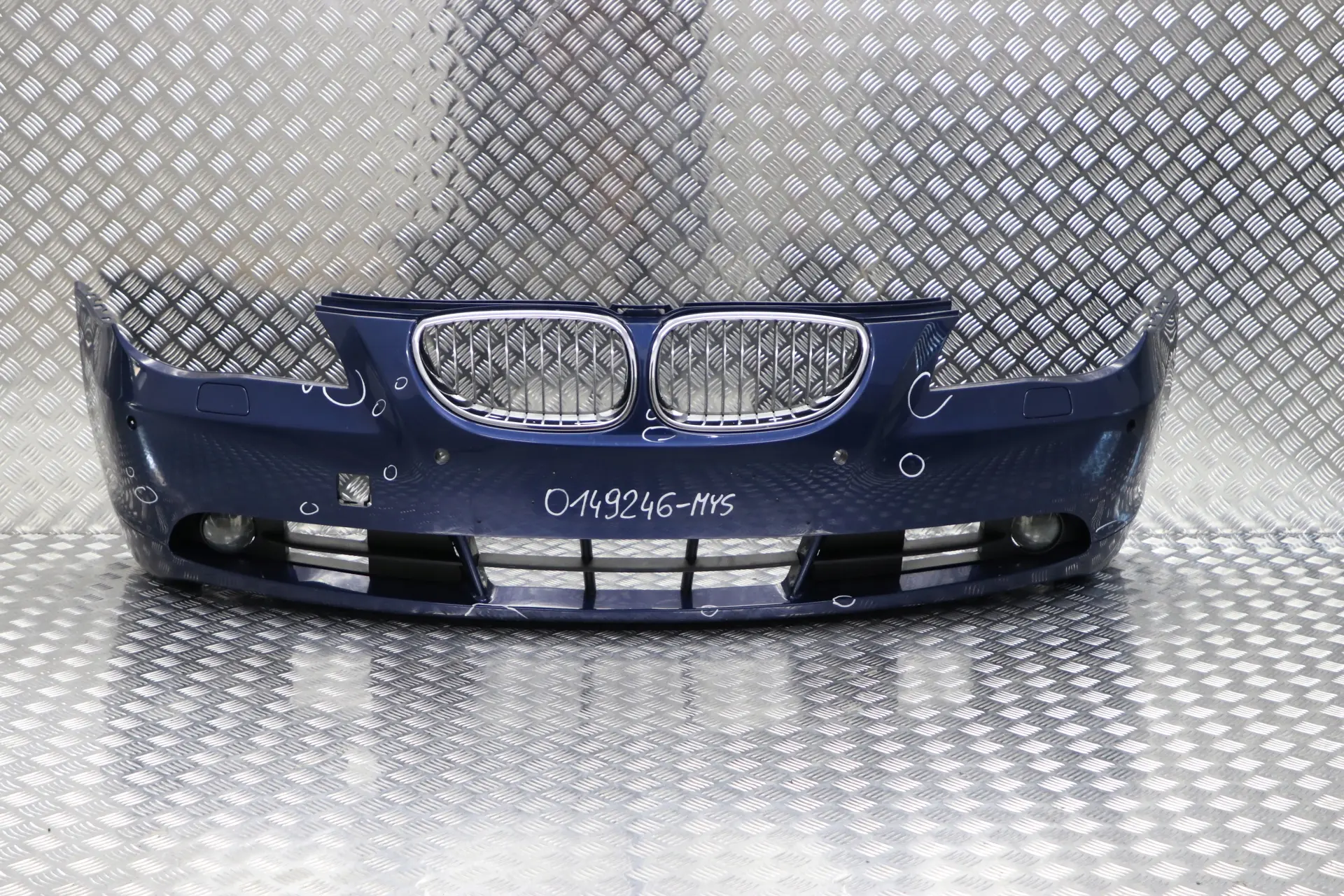 BMW 5 Series E60 E61 Front Bumper Trim Panel Mysticblau Mystic Blue - A07