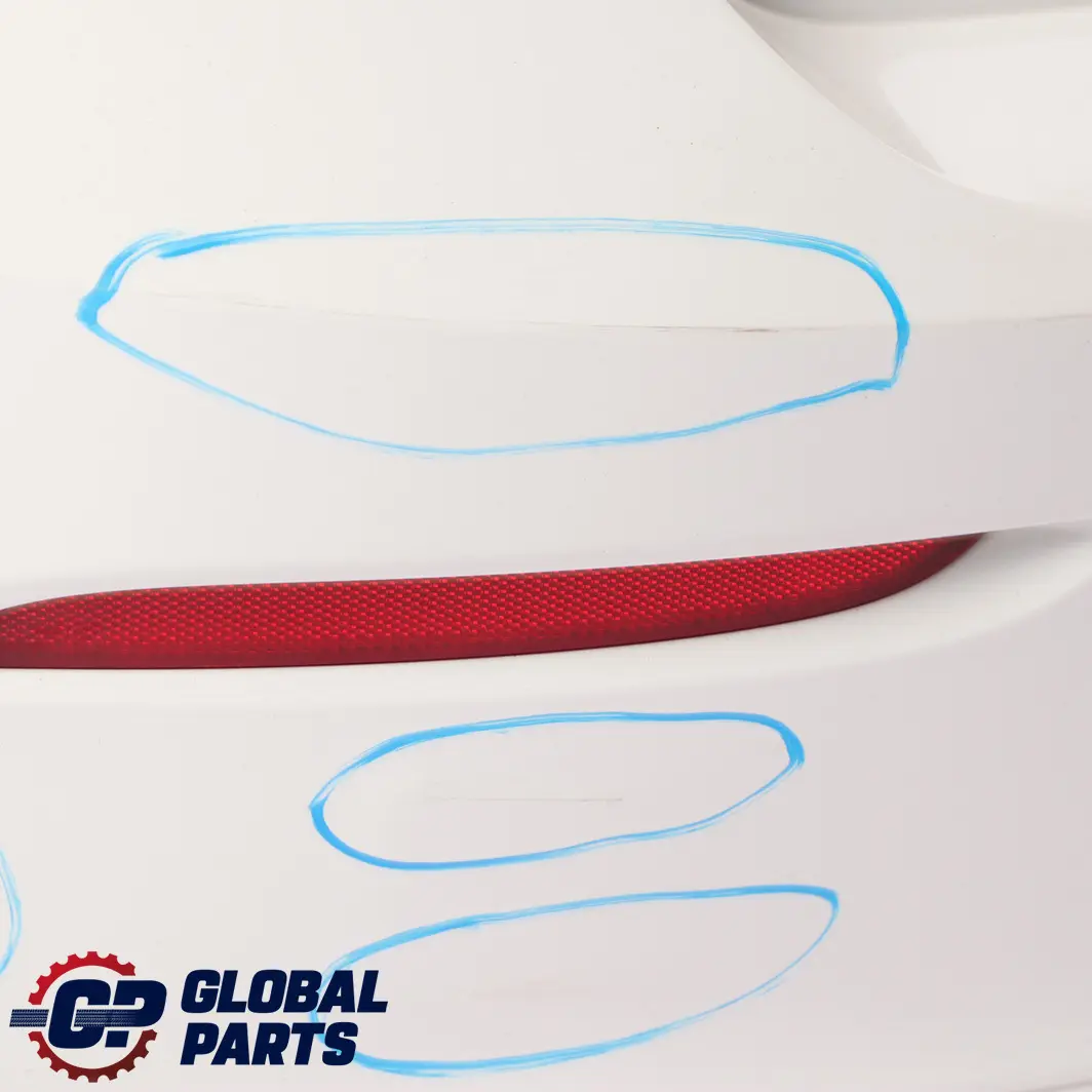 BMW 1 F20 F21 LCI Rear Bumper Trim Panel PDC Alpinweiss Alpine White 3 - 300