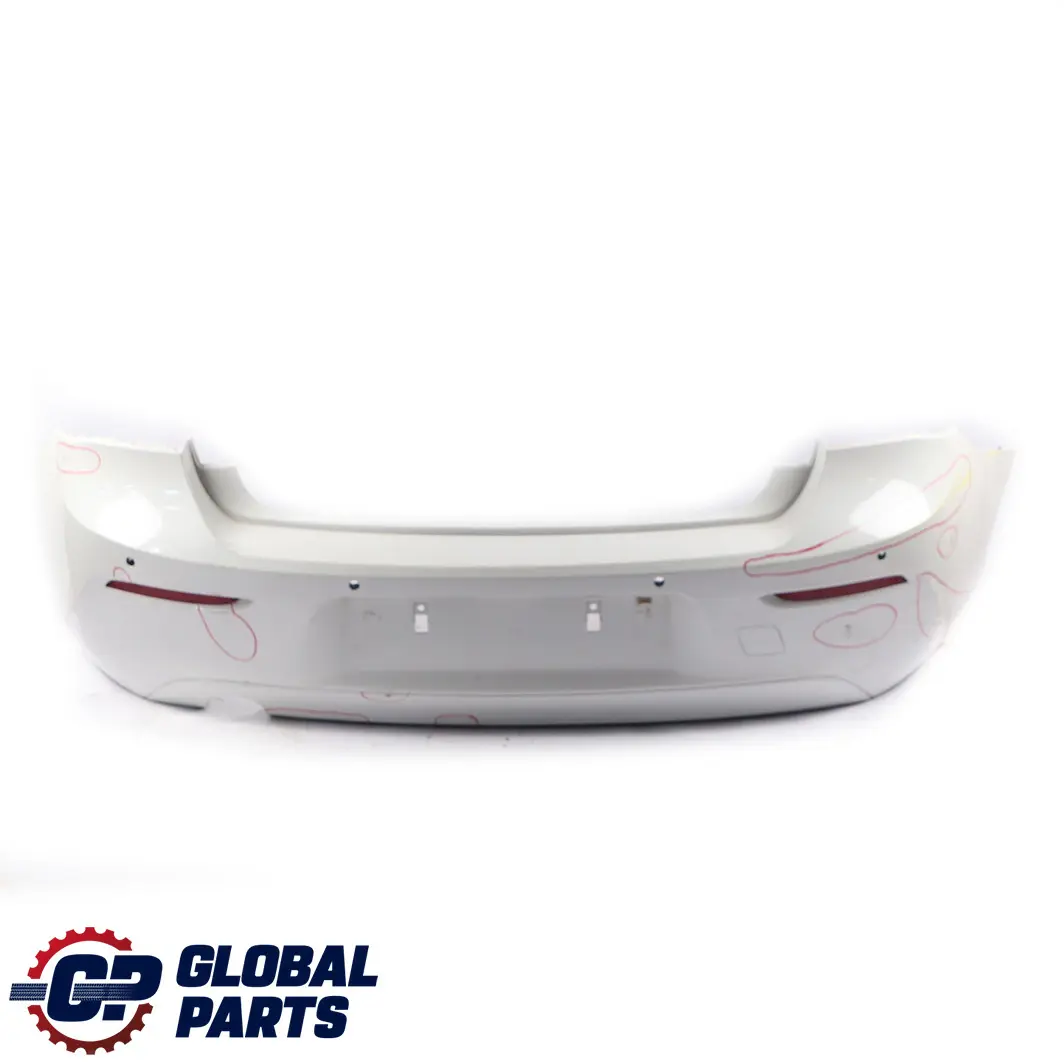 BMW F20 F21 LCI Rear Bumper Trim Panel PDC Mineralweiss Mineral White - A96